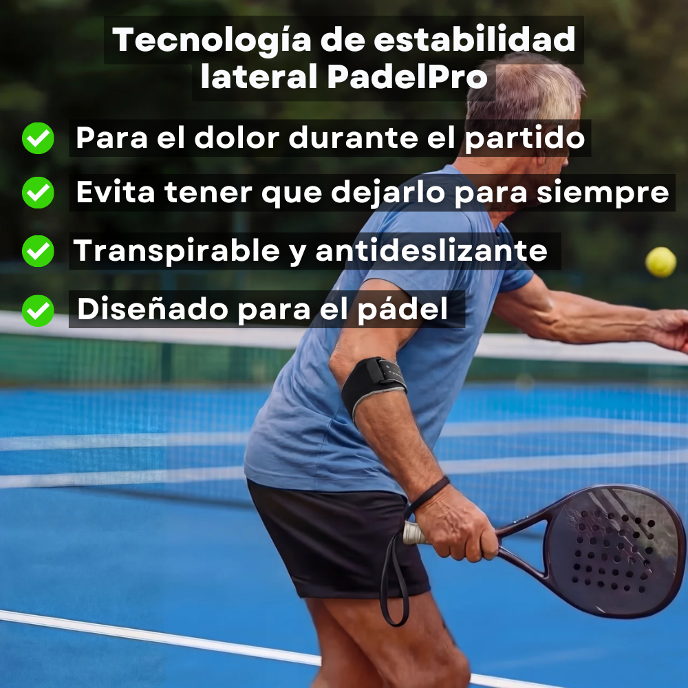 Soporte para el codo – Absorbe las vibraciones de la raqueta