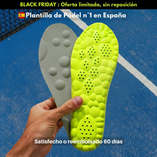 Plantillas Padel Pro – Juega más tiempo, sin dolor