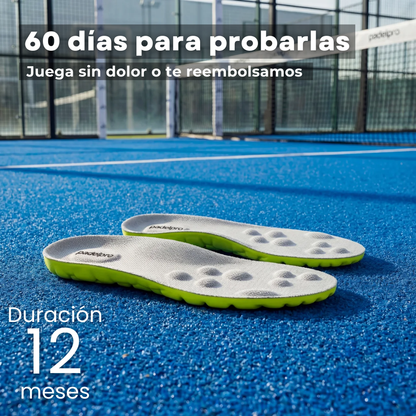 Plantillas Padelpro – Juega más tiempo, sin dolor